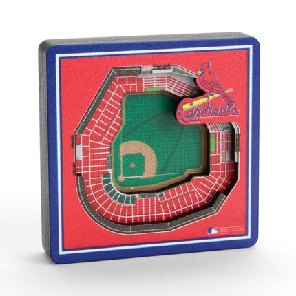 St. Louis Cardinals 3D StadiumView Magnets