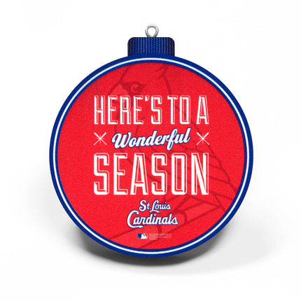 St. Louis Cardinals 3D StadiumView Ornaments