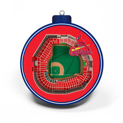 St. Louis Cardinals 3D StadiumView Ornaments