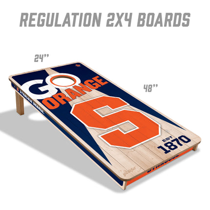Syracuse Orange 2x4 Cornhole Boards
