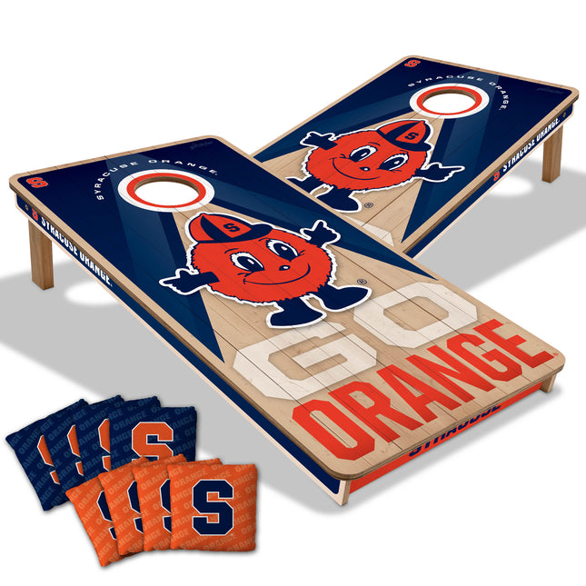 Syracuse Orange 2x4 Slogan Series Cornhole Boards