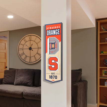 Syracuse Orange 3D Stadium 6x19 Banners