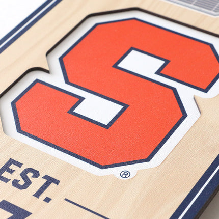 Syracuse Orange 3D Stadium 6x19 Banners
