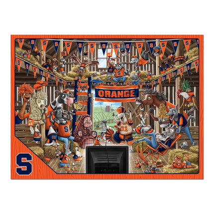 Syracuse Orange Barnyard Fans Puzzle - 500 PC