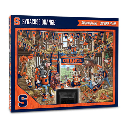 Syracuse Orange Barnyard Fans Puzzle - 500 PC