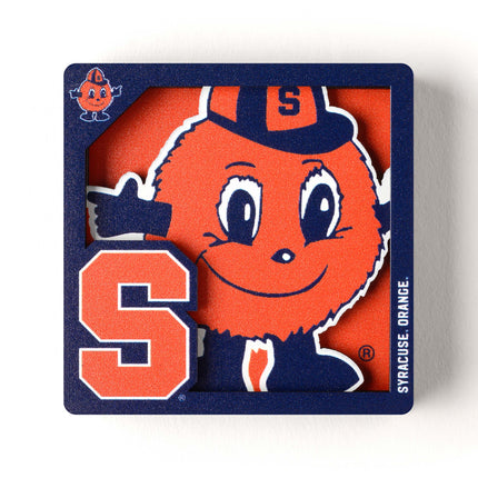 Syracuse Orange 3D Logo Series Magnet