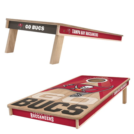 Tampa Bay Buccaneers Cornhole Boards 2x4 Slogan Series