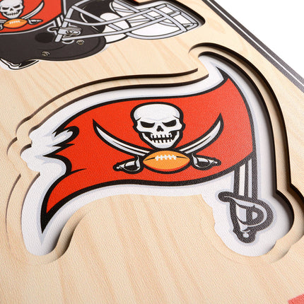 Tampa Bay Buccaneers 8x32 3D Stadium Banner