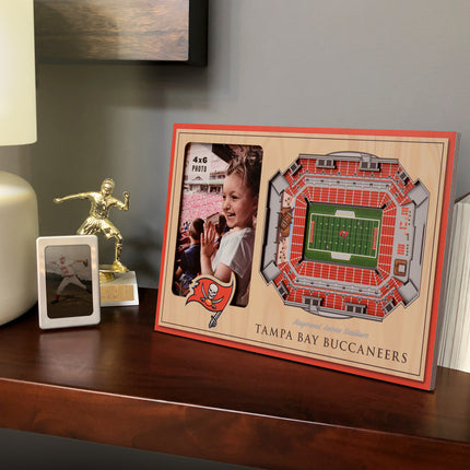 Tampa Bay Buccaneers 3D StadiumView Picture Frame