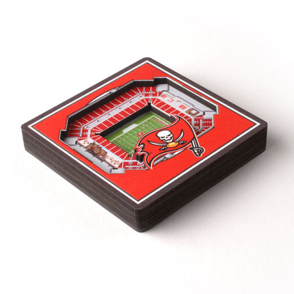 Tampa Bay Buccaneers 3D StadiumView Magnets