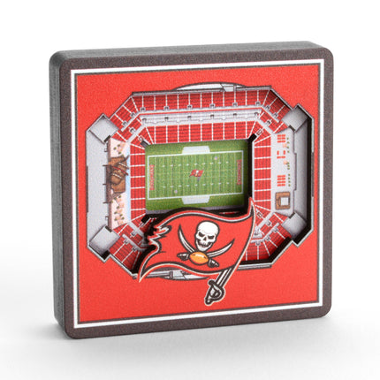 Tampa Bay Buccaneers 3D StadiumView Magnets