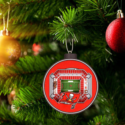 Tampa Bay Buccaneers 3D StadiumView Ornaments