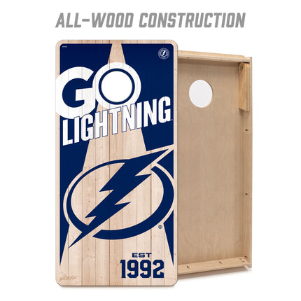 Tampa Bay Lightning 2x4 Cornhole