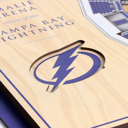 Tampa Bay Lightning 5-Layer 3D StadiumView Wall Art