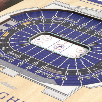 Tampa Bay Lightning 3D StadiumView Picture Frame