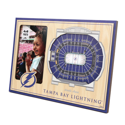 Tampa Bay Lightning 3D StadiumView Picture Frame