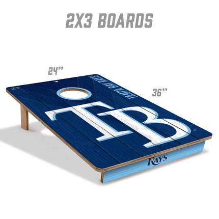 Tampa Bay Rays 2x3 Cornhole Boards