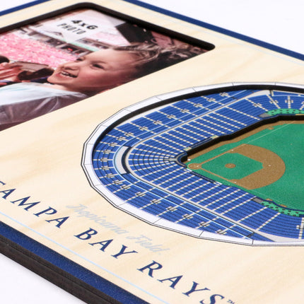 Tampa Bay Rays 3D StadiumView Picture Frame