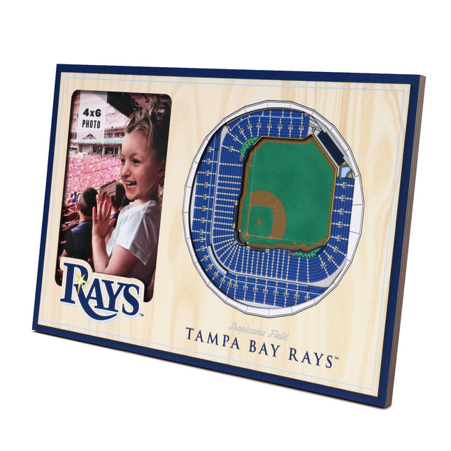 Tampa Bay Rays 3D StadiumView Picture Frame