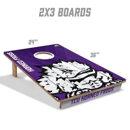 TCU Horned Frogs 2x3 Cornhole