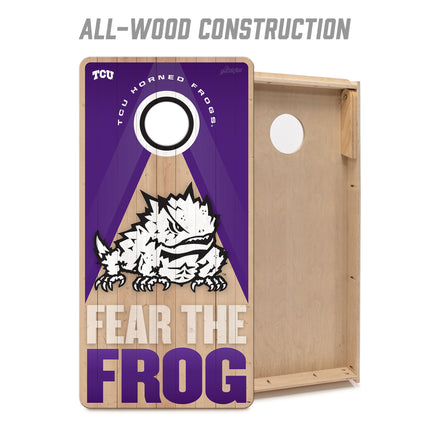 TCU Horned Frogs 2x4 Slogan Series Cornhole Boards