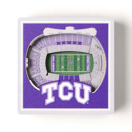 TCU Horned Frogs 3D StadiumView Magnets