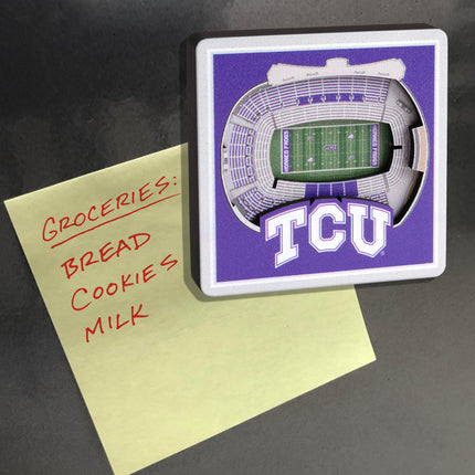 TCU Horned Frogs 3D StadiumView Magnets