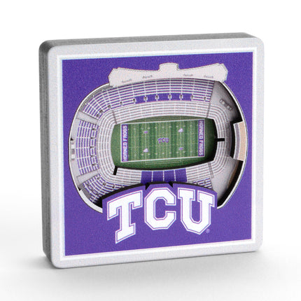 TCU Horned Frogs 3D StadiumView Magnets