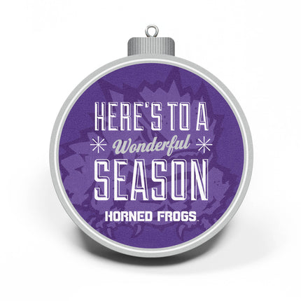 TCU Horned Frogs 3D StadiumView Ornaments