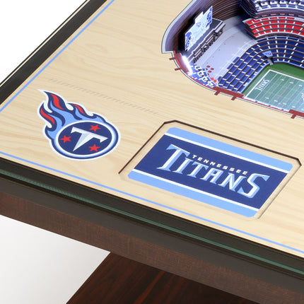 Tennessee Titans 25 Layer Stadium View Lighted End Table