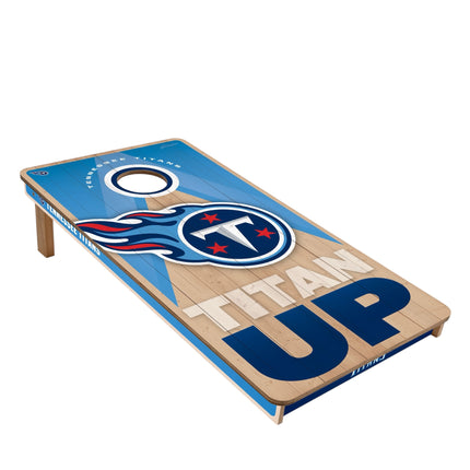 Tennessee Titans Cornhole Boards 2x4 Slogan Series