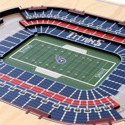 Tennessee Titans 5-Layer 3D StadiumView Wall Art
