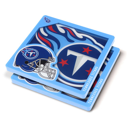 Tennessee Titans 3D Logo Series Coasters