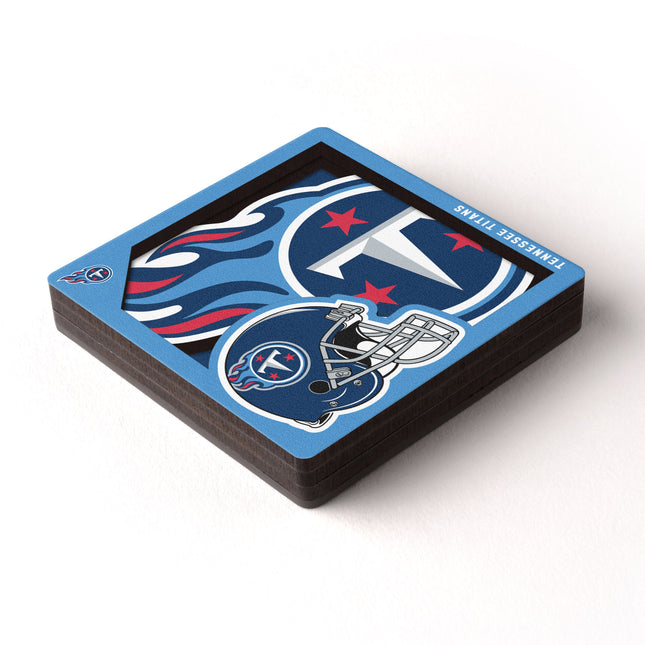 Tennessee Titans 3D Logo Series Magnet
