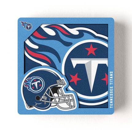 Tennessee Titans 3D Logo Series Magnet