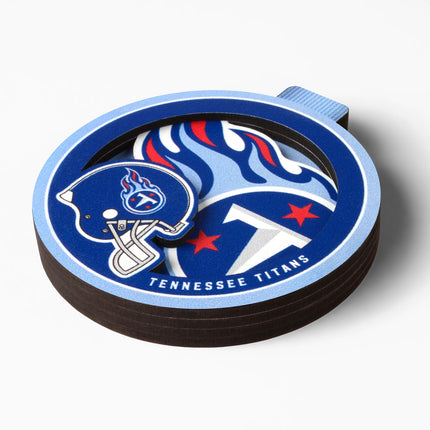 Tennessee Titans 3D Logo Series Ornament