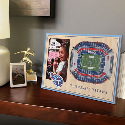 Tennessee Titans 3D StadiumView Picture Frame