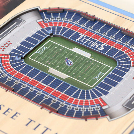 Tennessee Titans 3D StadiumView Picture Frame