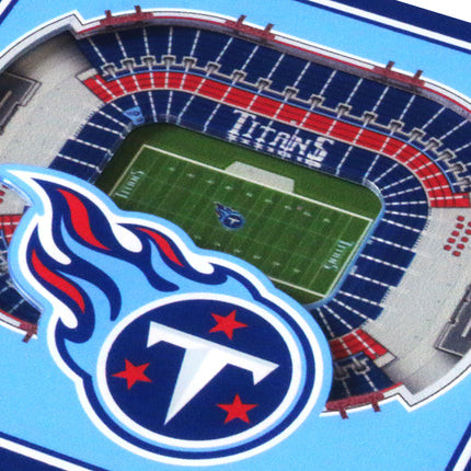 Tennessee Titans 3D Stadium View Coasters