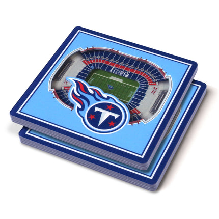 Tennessee Titans 3D Stadium View Coasters