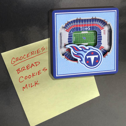 Tennessee Titans 3D StadiumView Magnets