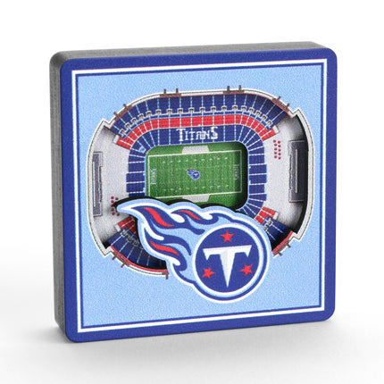 Tennessee Titans 3D StadiumView Magnets