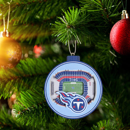 Tennessee Titans 3D StadiumView Ornaments