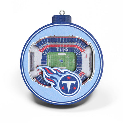 Tennessee Titans 3D StadiumView Ornaments