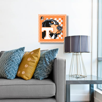 Tennessee Volunteers 3D Logo Series Wall Art - 12x12