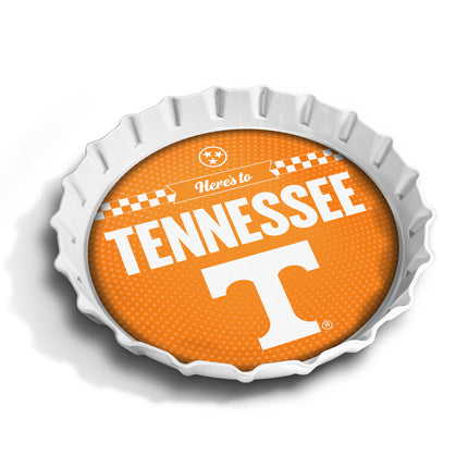 Tennessee Volunteers Bottle Cap Serving Tray