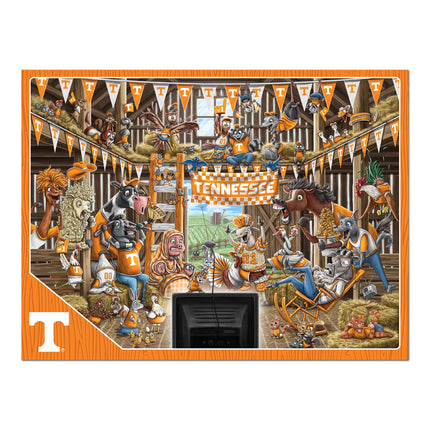 Tennessee Volunteers Barnyard Fans Puzzle - 500 PC