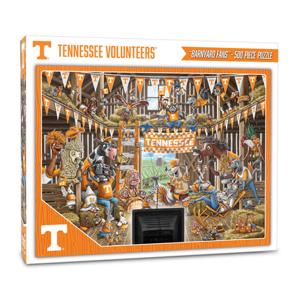 Tennessee Volunteers Barnyard Fans Puzzle - 500 PC