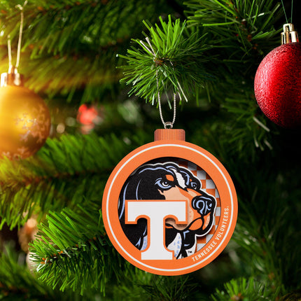Tennessee Volunteers 3D Logo Series Ornament