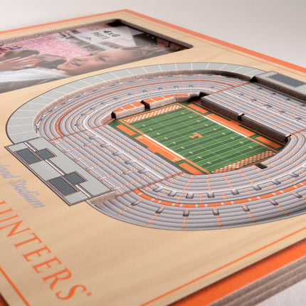 Tennessee Volunteers 3D StadiumView Picture Frame